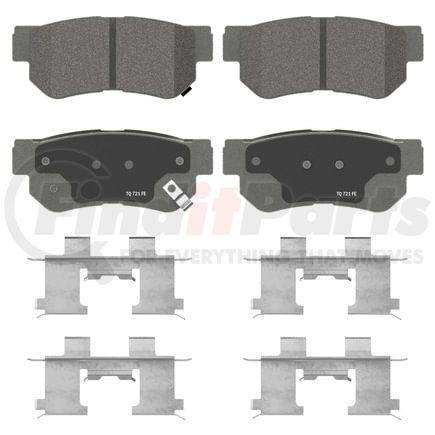 Wagner PD813 Disc Brake Pad Set Wagner Brake ThermoQuiet PD813 Ceramic Disc Brake Pad Set