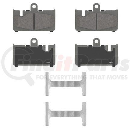 Wagner PD871 Disc Brake Pad Set Wagner Brake ThermoQuiet PD871 Ceramic Disc Brake Pad Set