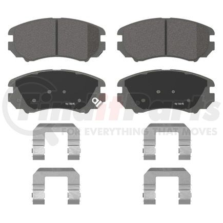 Wagner PD924 Disc Brake Pad Set Wagner Brake ThermoQuiet PD924 Ceramic Disc Brake Pad Set