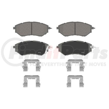 Wagner QC1078 Disc Brake Pad Set Wagner Brake ThermoQuiet QC1078 Ceramic Disc Brake Pad Set