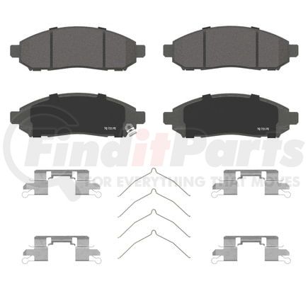 Wagner QC1094 Disc Brake Pad Set Wagner Brake ThermoQuiet QC1094 Ceramic Disc Brake Pad Set