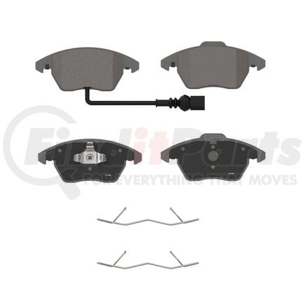 Wagner QC1107 Disc Brake Pad Set Wagner Brake ThermoQuiet QC1107 Ceramic Disc Brake Pad Set