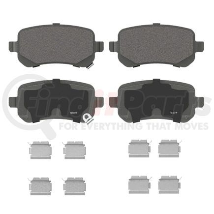 Wagner QC1326 Disc Brake Pad Set Wagner Brake ThermoQuiet QC1326 Ceramic Disc Brake Pad Set