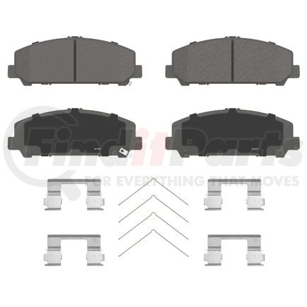 Wagner QC1509 Disc Brake Pad Set Wagner Brake ThermoQuiet QC1509 Ceramic Disc Brake Pad Set