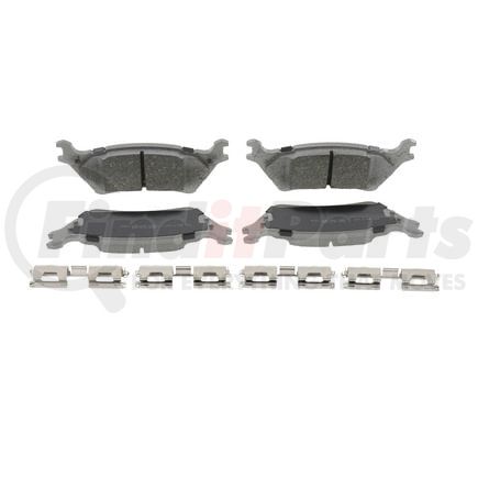 Wagner QC1602 Disc Brake Pad Set Wagner Brake ThermoQuiet QC1602 Ceramic Disc Brake Pad Set