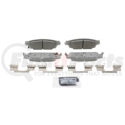 Wagner QC1707 Disc Brake Pad Set Wagner Brake ThermoQuiet QC1707 Ceramic Disc Brake Pad Set