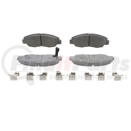 Wagner QC465A Disc Brake Pad Set Wagner Brake ThermoQuiet QC465A Ceramic Disc Brake Pad Set