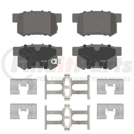 Wagner QC536 Disc Brake Pad Set Wagner Brake ThermoQuiet QC536 Ceramic Disc Brake Pad Set