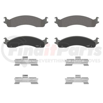Wagner QC655 Disc Brake Pad Set Wagner Brake ThermoQuiet QC655 Ceramic Disc Brake Pad Set