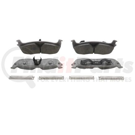 Wagner QC711 Disc Brake Pad Set Wagner Brake ThermoQuiet QC711 Ceramic Disc Brake Pad Set