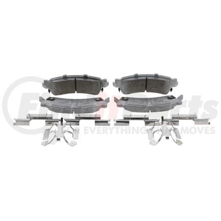 Wagner QC792B Disc Brake Pad Set Wagner Brake ThermoQuiet QC792B Ceramic Disc Brake Pad Set