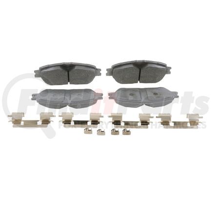 Wagner QC906A Disc Brake Pad Set Wagner Brake ThermoQuiet QC906A Ceramic Disc Brake Pad Set