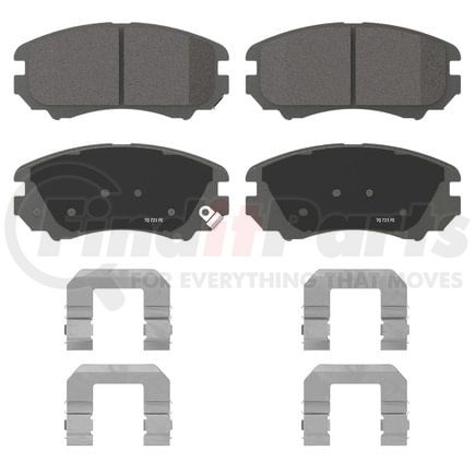 Wagner QC924A Disc Brake Pad Set Wagner Brake ThermoQuiet QC924A Ceramic Disc Brake Pad Set