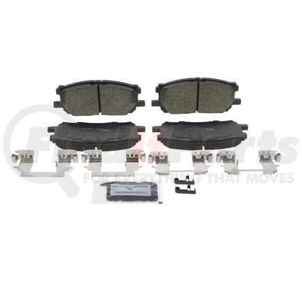 Wagner ZD1005 Disc Brake Pad Set QuickStop Ceramic Disc Brake Pad Set