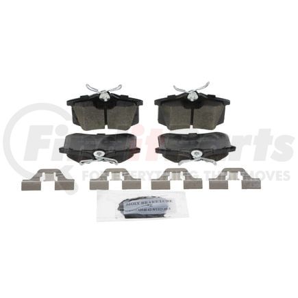 Wagner ZD1017 Disc Brake Pad Set QuickStop Ceramic Disc Brake Pad Set