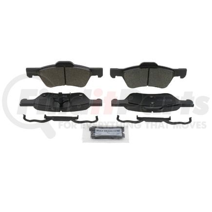 Wagner ZD1047B Disc Brake Pad Set QuickStop Ceramic Disc Brake Pad Set