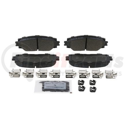 Wagner ZD1184A Disc Brake Pad Set QuickStop Ceramic Disc Brake Pad Set