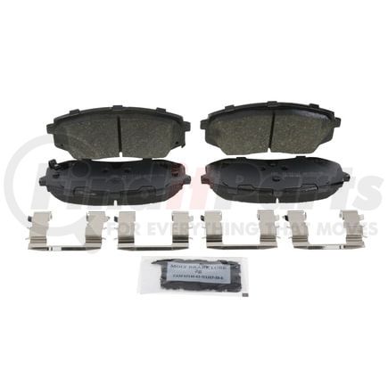 Wagner ZD1295A Disc Brake Pad Set QuickStop Ceramic Disc Brake Pad Set