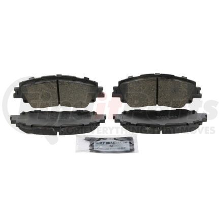 Wagner ZD2076 Disc Brake Pad Set Ceramic Brake Pads