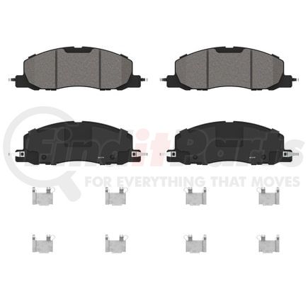 Wagner ZD2230 Disc Brake Pad Set QS Ceramic Brake Pads