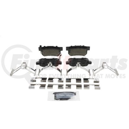 Wagner ZD537 Disc Brake Pad Set Disc Brake Pad Set - Rear, Ceramic, with HDWR