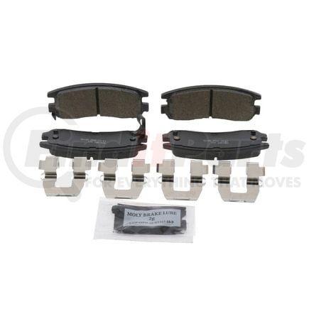 Wagner ZD698 Disc Brake Pad Set QuickStop Ceramic Disc Brake Pad Set