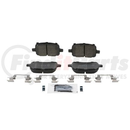 Wagner ZD707 Disc Brake Pad Set QuickStop Ceramic Disc Brake Pad Set