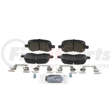 Wagner ZD741 Disc Brake Pad Set QuickStop Ceramic Disc Brake Pad Set