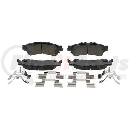Wagner ZD792A Disc Brake Pad Set QuickStop Ceramic Disc Brake Pad Set
