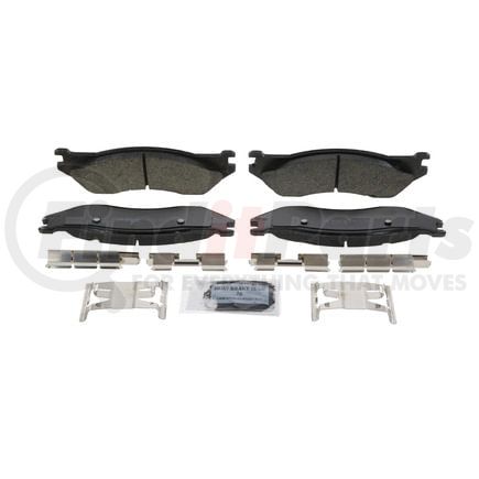 Wagner ZD966B Disc Brake Pad Set QuickStop Ceramic Disc Brake Pad Set