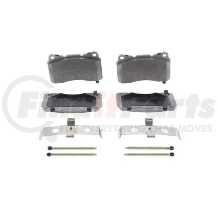 Wagner MX1050 Disc Brake Pad Set Wagner Brake ThermoQuiet MX1050 Semi-Metallic Disc Brake Pad Set