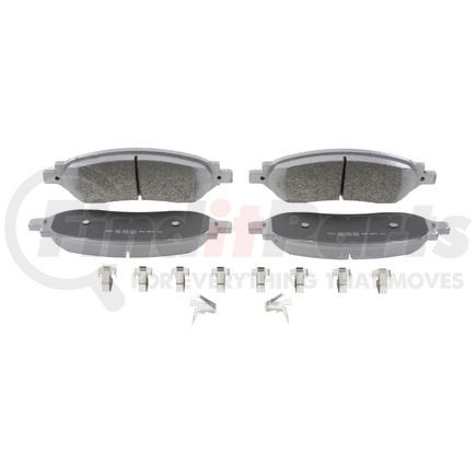 Wagner MX1068 Disc Brake Pad Set Wagner Brake ThermoQuiet MX1068 Semi-Metallic Disc Brake Pad Set