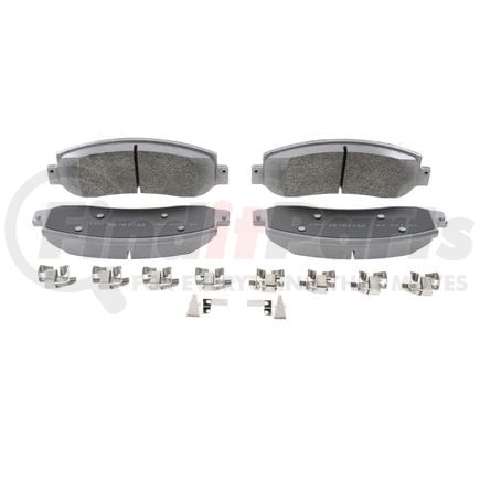 Wagner MX1069 Disc Brake Pad Set Wagner Brake ThermoQuiet MX1069 Semi-Metallic Disc Brake Pad Set