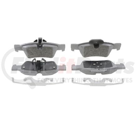 Wagner MX1122 Disc Brake Pad Set Wagner Brake ThermoQuiet MX1122 Semi-Metallic Disc Brake Pad Set