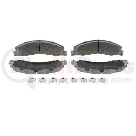 Wagner MX1328 Disc Brake Pad Set Wagner Brake ThermoQuiet MX1328 Semi-Metallic Disc Brake Pad Set