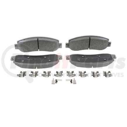 Wagner MX1333 Disc Brake Pad Set Wagner Brake ThermoQuiet MX1333 Semi-Metallic Disc Brake Pad Set