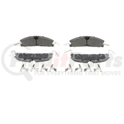Wagner MX1611A Disc Brake Pad Set Wagner Brake ThermoQuiet MX1611A Semi-Metallic Disc Brake Pad Set