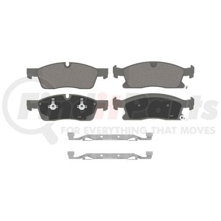 Wagner MX1629A Disc Brake Pad Set Wagner Brake ThermoQuiet MX1629A Semi-Metallic Disc Brake Pad Set