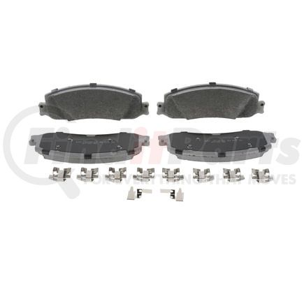 Wagner MX1631A Disc Brake Pad Set Wagner Brake ThermoQuiet MX1631A Semi-Metallic Disc Brake Pad Set