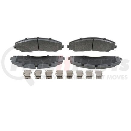 Wagner MX1680 Disc Brake Pad Set Wagner Brake ThermoQuiet MX1680 Semi-Metallic Disc Brake Pad Set