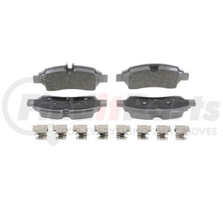 Wagner MX1775 Disc Brake Pad Set Wagner Brake ThermoQuiet MX1775 Semi-Metallic Disc Brake Pad Set