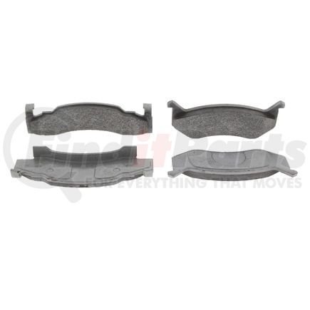 Wagner MX269 Disc Brake Pad Set Wagner Brake ThermoQuiet MX269 Semi-Metallic Disc Brake Pad Set