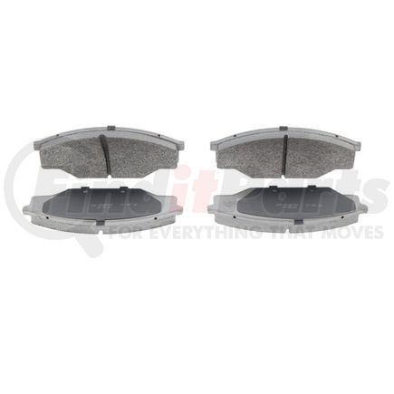Wagner MX303 Disc Brake Pad Set Wagner Brake ThermoQuiet MX303 Semi-Metallic Disc Brake Pad Set