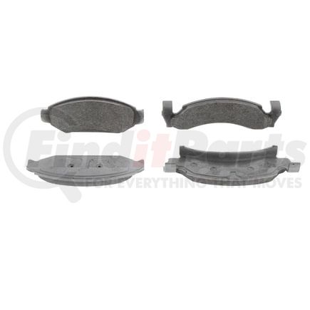 Wagner MX360 Disc Brake Pad Set Wagner Brake ThermoQuiet MX360 Semi-Metallic Disc Brake Pad Set