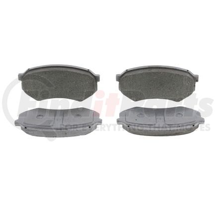 Wagner MX433B Disc Brake Pad Set Wagner Brake ThermoQuiet MX433B Semi-Metallic Disc Brake Pad Set