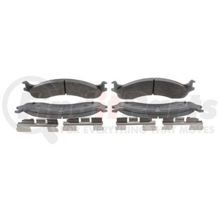 Wagner MX655 Disc Brake Pad Set Wagner Brake ThermoQuiet MX655 Semi-Metallic Disc Brake Pad Set