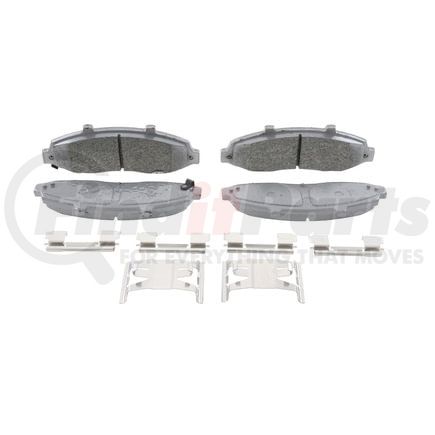 Wagner MX679 Disc Brake Pad Set Wagner Brake ThermoQuiet MX679 Semi-Metallic Disc Brake Pad Set