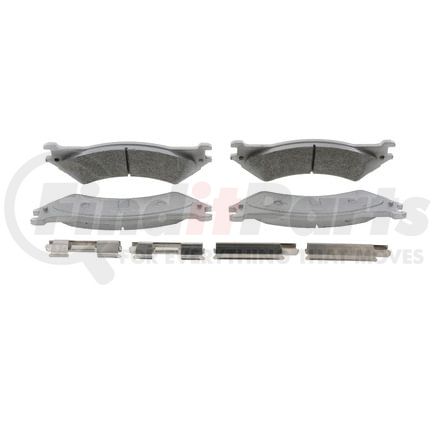 Wagner MX802 Disc Brake Pad Set Wagner Brake ThermoQuiet MX802 Semi-Metallic Disc Brake Pad Set