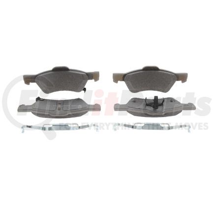 Wagner MX857 Disc Brake Pad Set Wagner Brake ThermoQuiet MX857 Semi-Metallic Disc Brake Pad Set