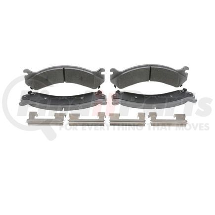 Wagner MX909 Disc Brake Pad Set Wagner Brake ThermoQuiet MX909 Semi-Metallic Disc Brake Pad Set